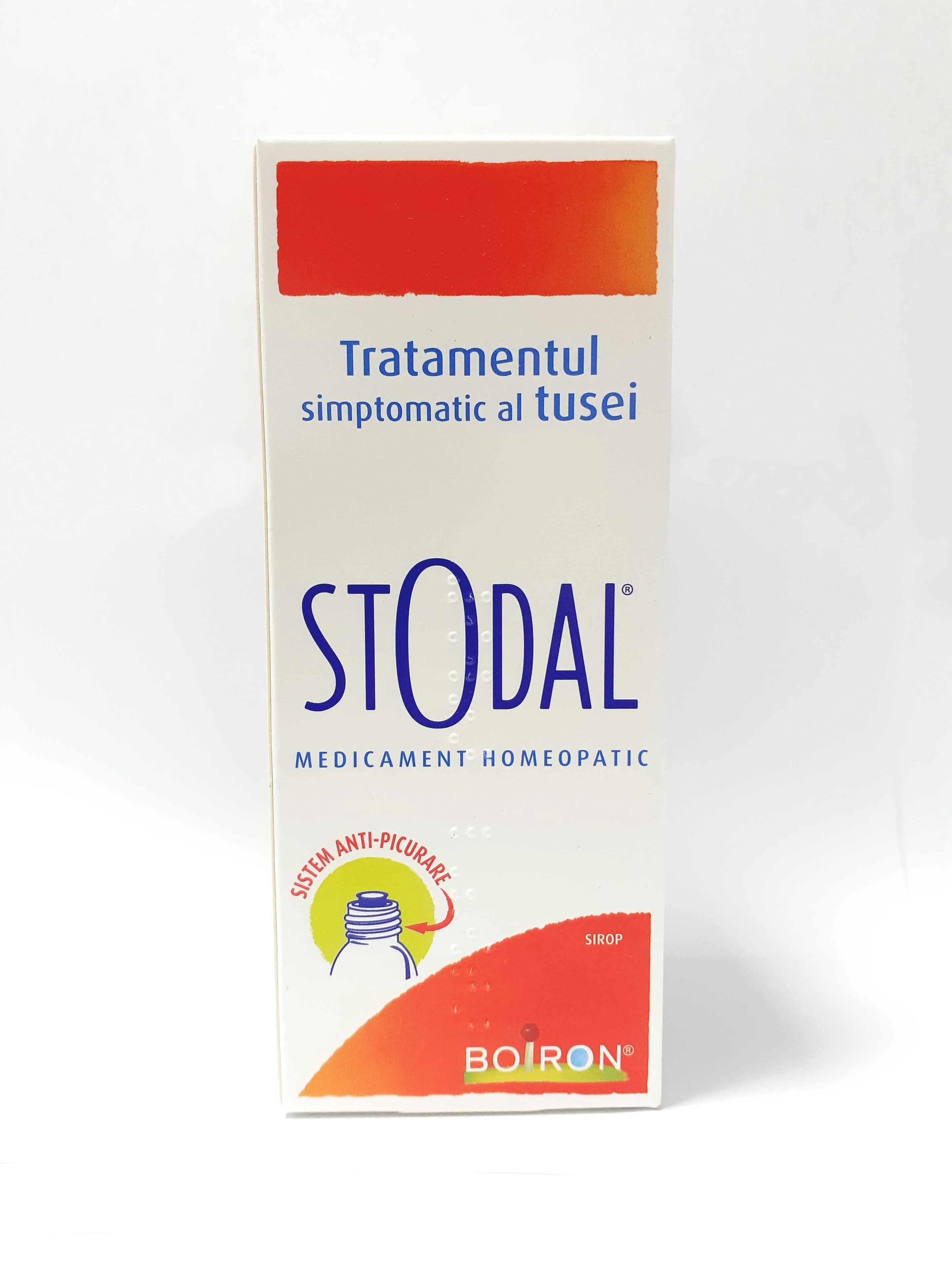 Stodal sirop x 200 ml + dispozitiv anti-picurare (Boiron)