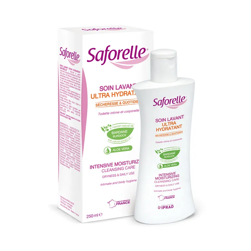 Saforelle Gel pentru igiena intima si corporala Ultra hidratant x 250ml