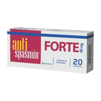 Antispasmin Forte, 20 comprimate, Biofarm