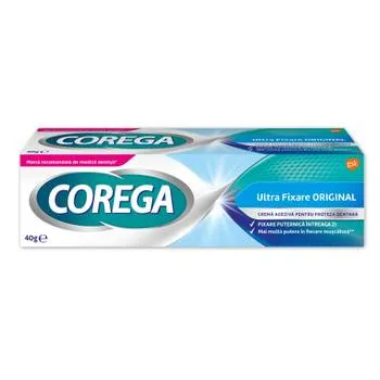 Crema adeziva pentru proteza Ultra fixare, 40g, Corega