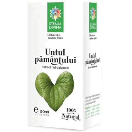 Untul pamantului extract hidroalcoolic, 50 ml, Steaua Divina