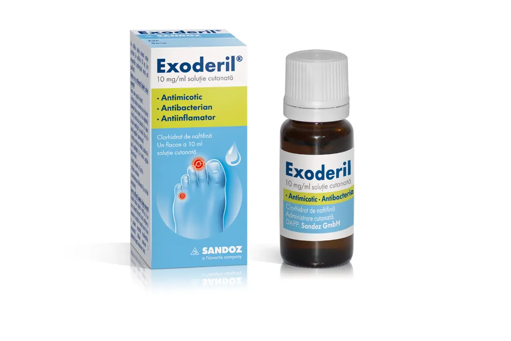 Exoderil 1% solutie cutanata 10 ml