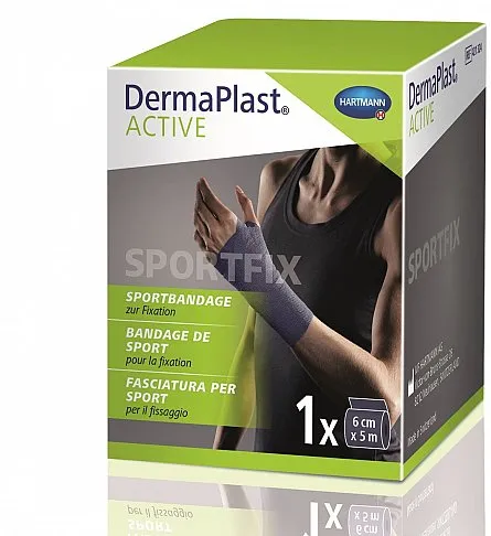 HARTMANN Dermaplast Active Sportfix fasa, 6cm x 5cm, 1 bucata