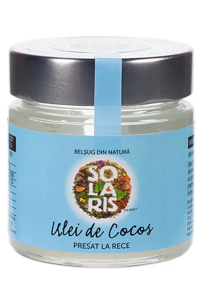 Ulei de cocos, 200 ml, Solaris