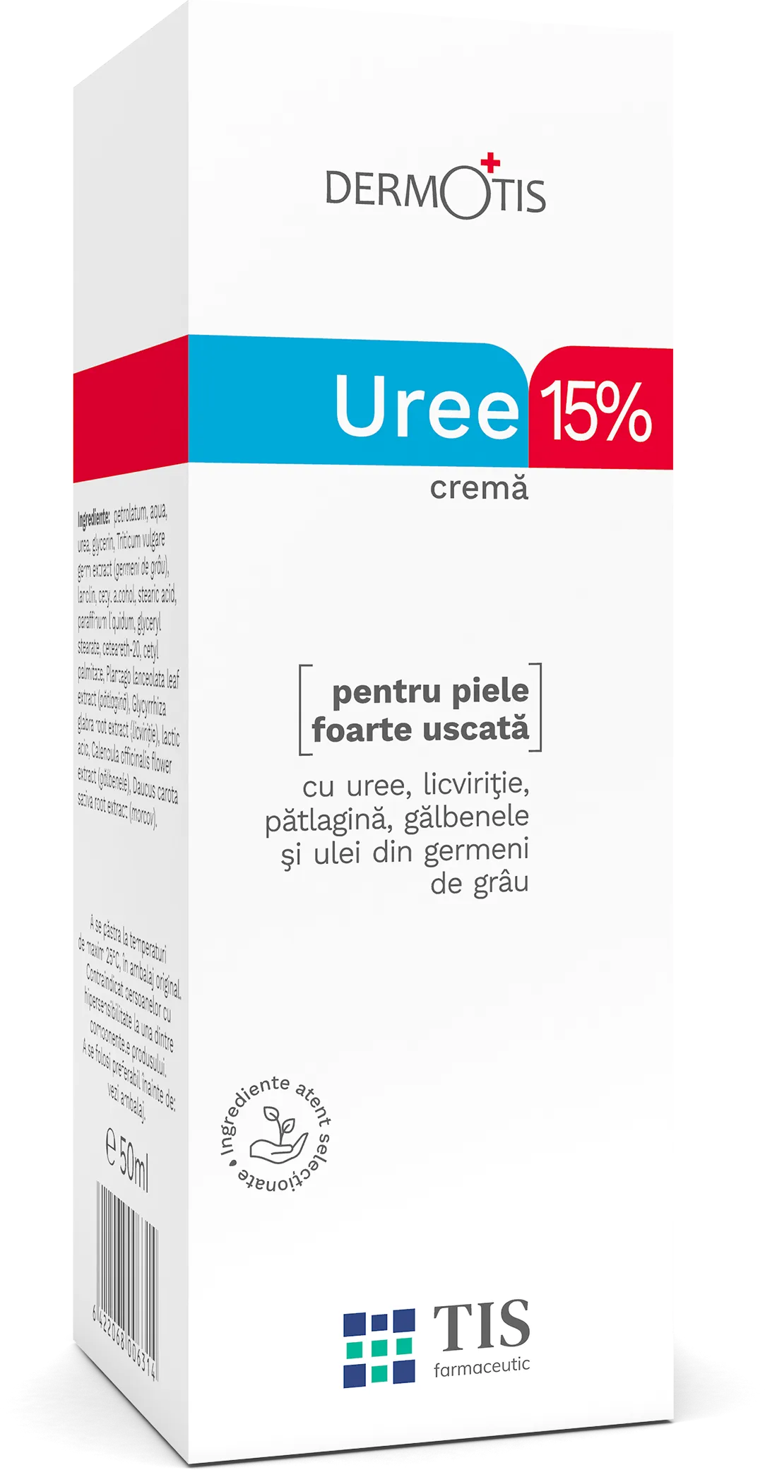 Crema cu Uree 15%, 50 ml, Tis Farmaceutic