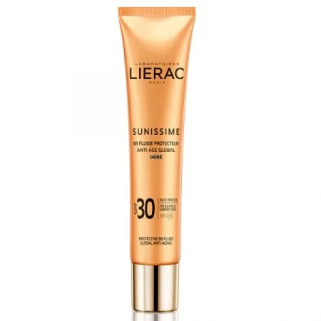 BB Fluid dore protector cu SPF 30 Sunissime, 40 ml, Lierac