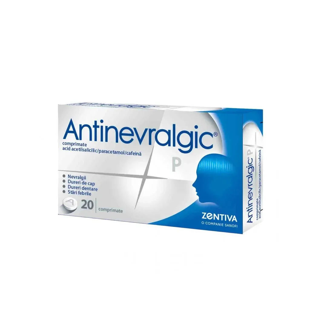 Antinevralgic P, 20 comprimate, Zentiva