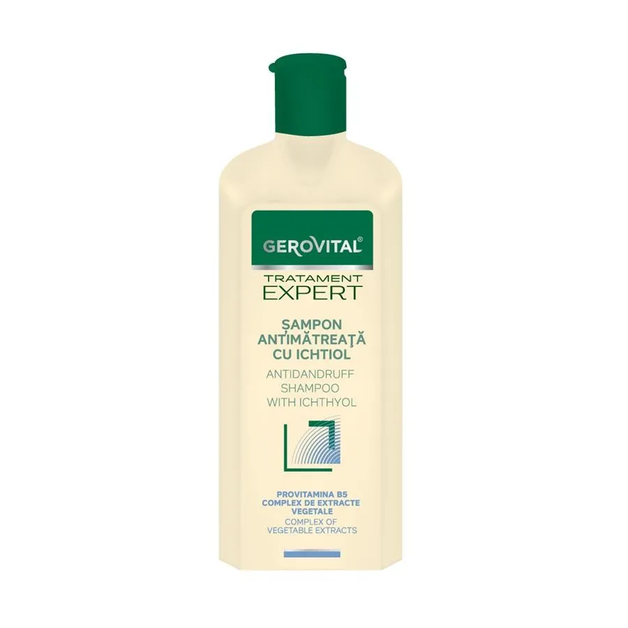 GEROVITAL TRATAMENT EXPERT SAMPON ANTIMATREATA CU ICHTIOL 250ML