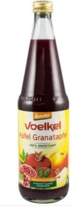 Suc Eco de mere si rodie 700ml (Voelkel)