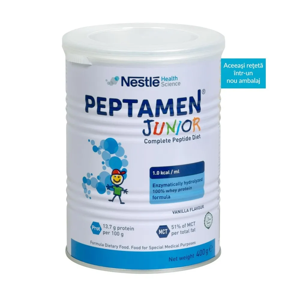 NESTLE LAPTE PRAF PEPTAMEN JUNIOR 400G