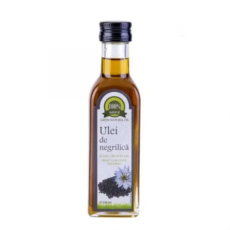 Ulei de negrilica presat la rece pur nerafinat, 100 ml, Carmita Classic