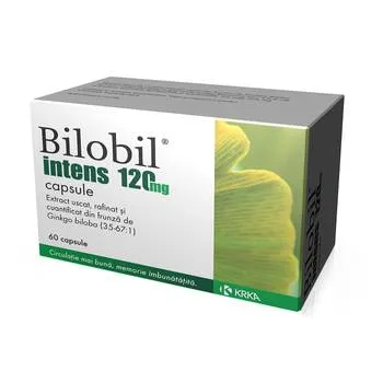 Bilobil Intens 120 mg, 60 capsule, Krka