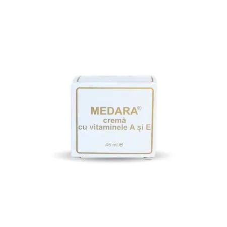 Crema hidratanta cu Vitaminele A si E Medara, 40 g, Mebra