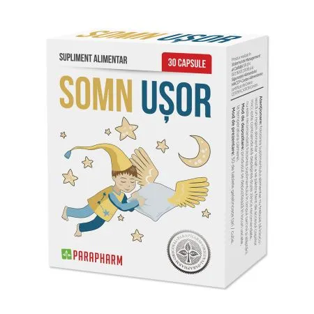 Somn Usor 1+1, 30 capsule + 30 capsule, Parapharm