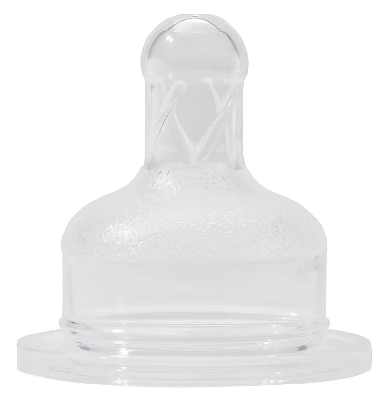 Baby Nova 14211 Tetina Larga Natural Silicon Rotunda Ceai