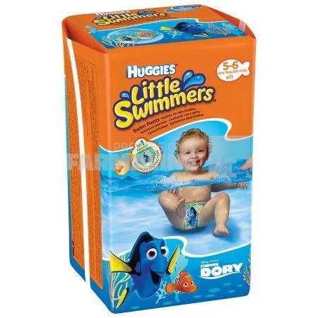 Huggies Little Swimmers Chilot impermeabil nr. 5-6 12-18 kg  11 bucati