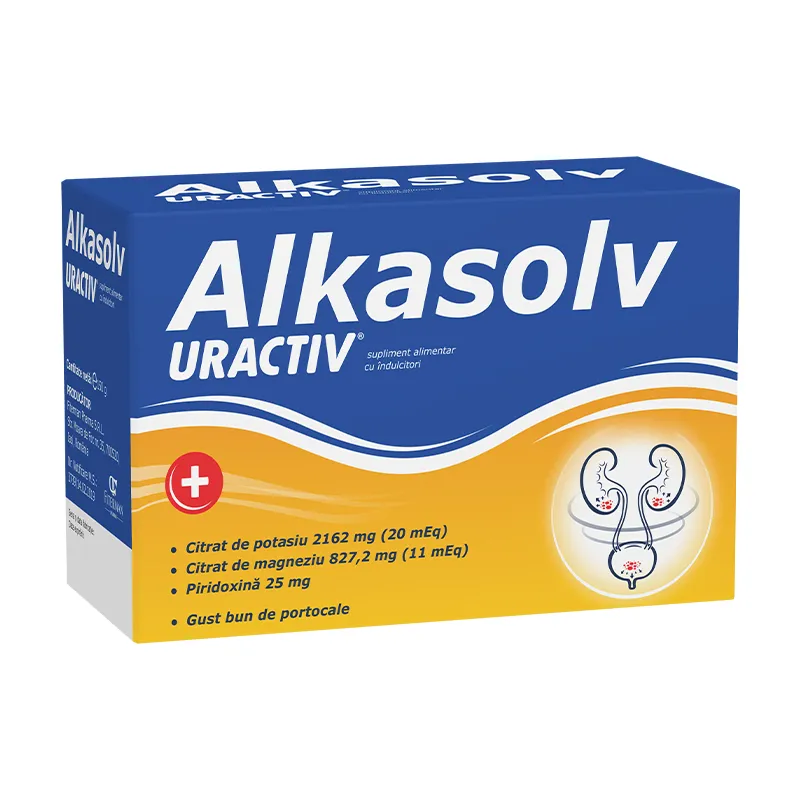 Uractiv Alkasolv x 30 plicuri