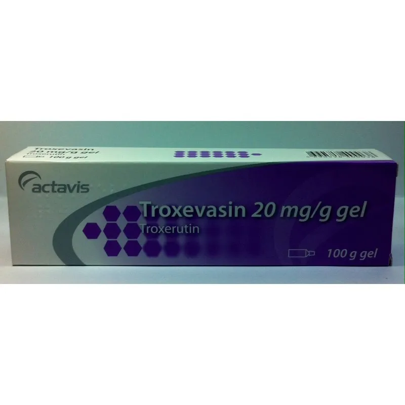 Troxevasin gel 20mg/g 100 g