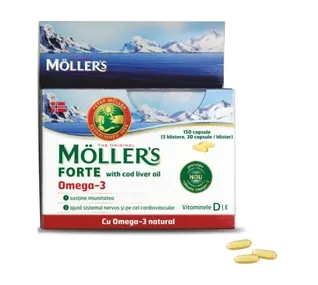 MOLLER'S Forte Omega ,150 capsule