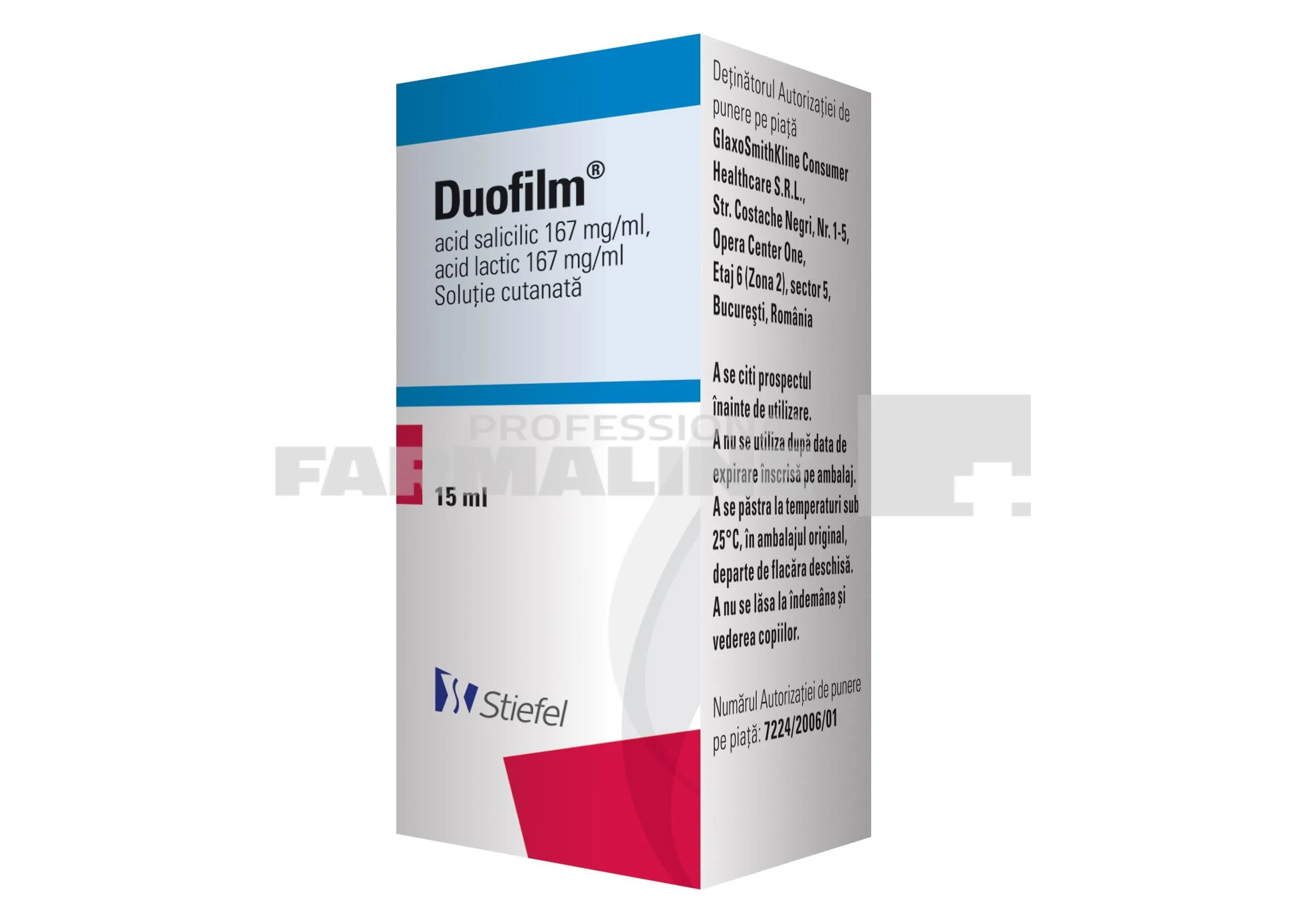 Duofilm Solutie cutanata 15 ml