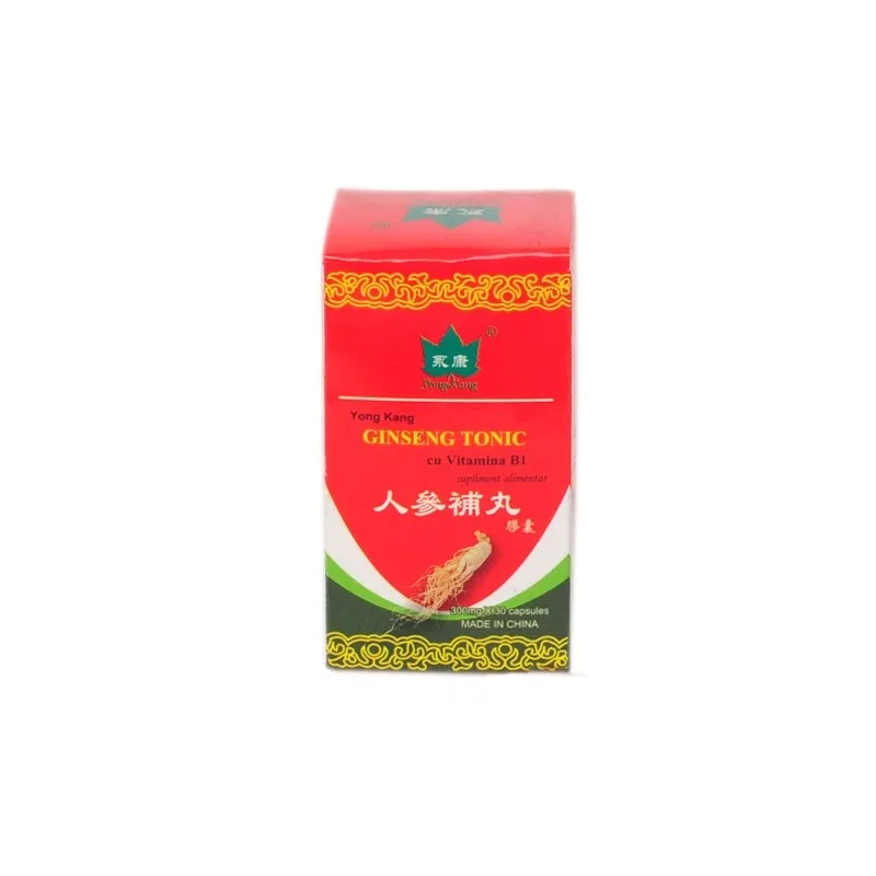 Ginseng tonic 300 mg  30 cps.