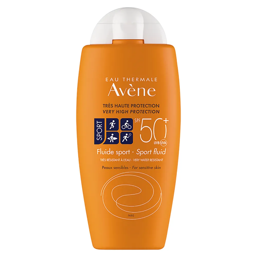 Avene SPORT Fluid de protectie solara SPF 50+, 100 ml