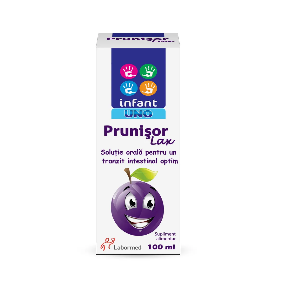 Sirop pentru un tranzit intestinal optim Prunisor Lax Infant Uno, 100 ml, Labormed