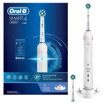 Periuta de dinti electrica Oral-B Smart 4 4000 cu 2 capete, 1 bucata, Oral-B