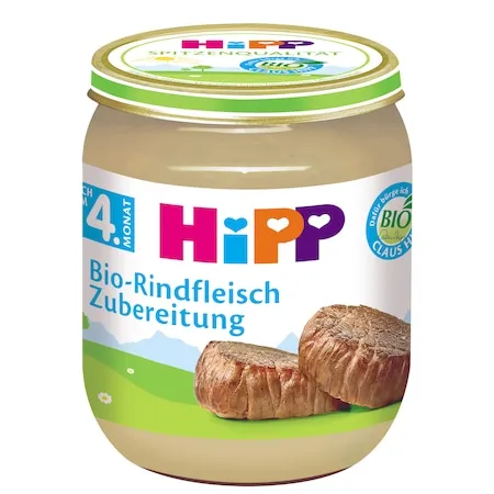 Hipp Piure din carne de vitel x 125g