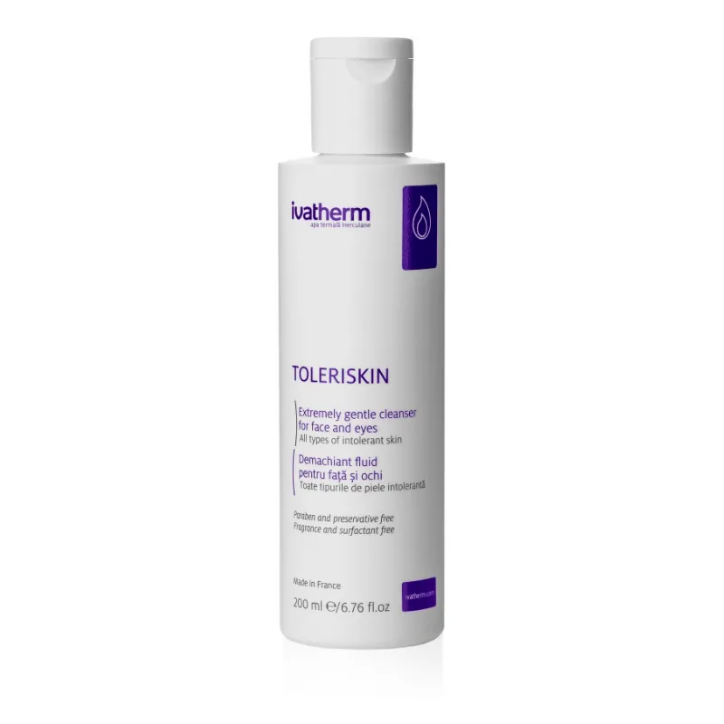 IVATHERM Toleriskin lapte demachiant x 200ml