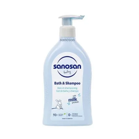 Spumant si sampon pentru copii, 400 ml, Sanosan