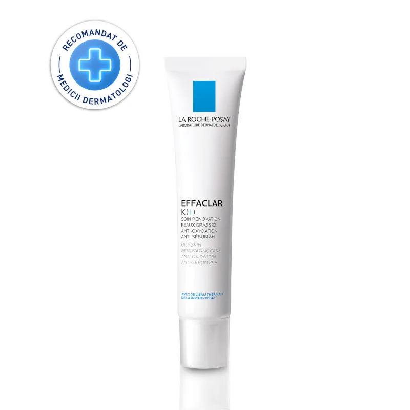 LA ROCHE POSAY EFFACLAR K+ CREMA RENOVATOARE PENTRU TENUL GRAS 40ML