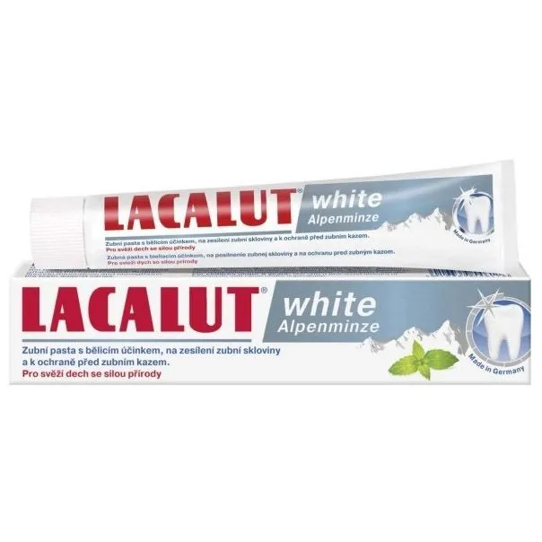 LACALUT PASTA DE DINTI WHITE ALPENMINZE 75ML