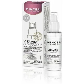 Ser pentru maini si unghii Vitamin Philosophy, 30ml, Mincer Pharma