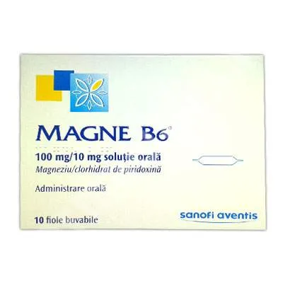 Magne B6 100mg, 10x10 ml fiole, Sanofi