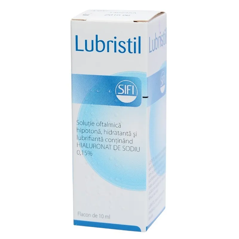 Lubristil 0.15% solutie oftalmica, 10 ml, Sifi