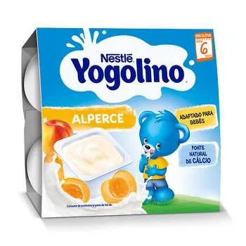 Gustare cu caise Yogolino, 4 x 100g, Nestle