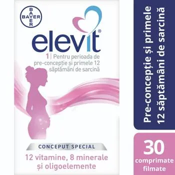 Elevit 1, 30 comprimate, Bayer