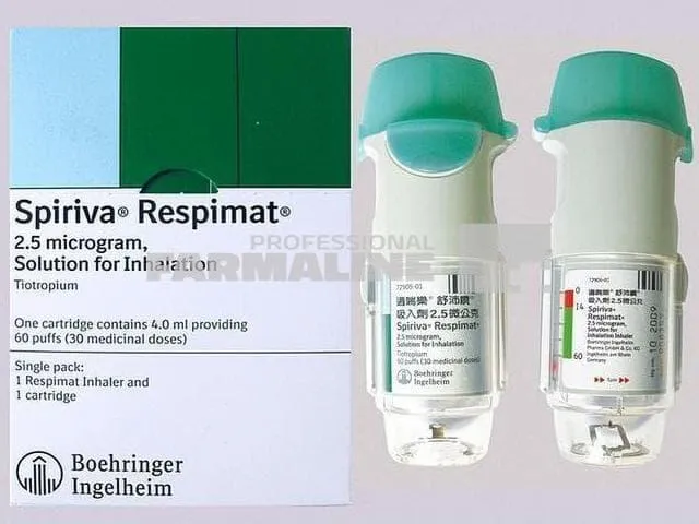 SPIRIVA RESPIMAT 2,5 micrograme X 1