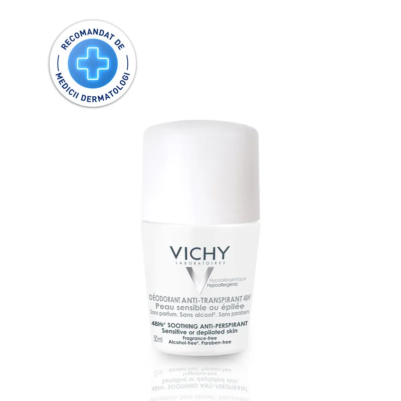 VICHY DEO ROLL ON PIELE SENSIBILA SAU EPILATA 50ML