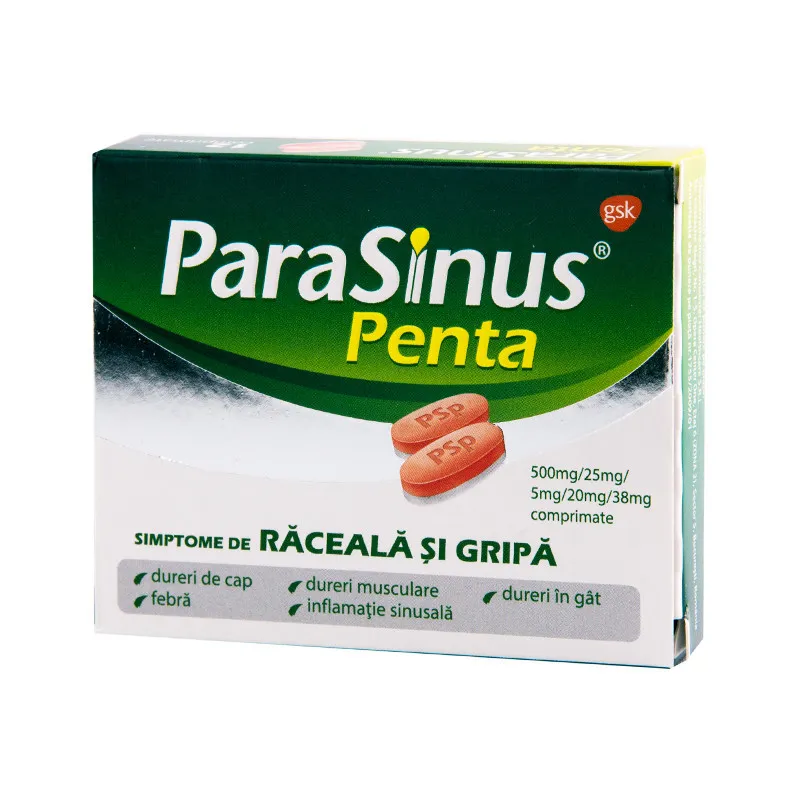 PARASINUS PENTA 12 COMPRIMATE