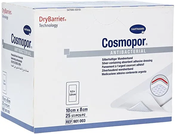 Hartmann Antibacterial Cosmopor 10 / 8,cutie cu 25 bucati