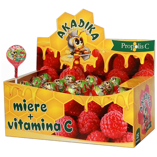 Acadele cu propolis, miere și vitamina C Akadika, 15 bucăți, Fiterman