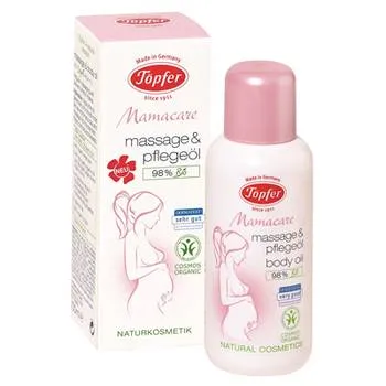 Ulei de corp pentru masaj Mamacare, 100ml, Topfer