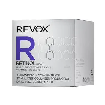 Crema pentru fata cu Retinol si SPF 20 Daily Protection, 50ml, Revox