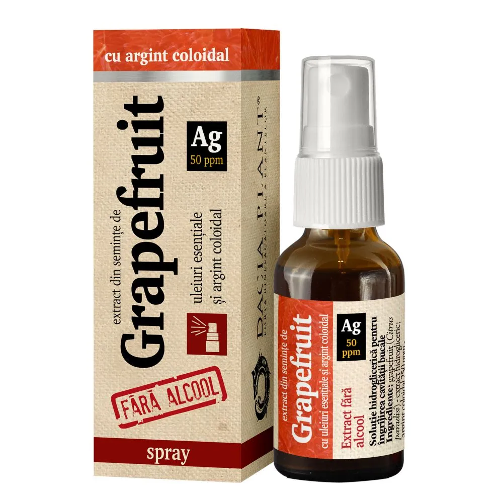 GRAPEFRUIT CU ARGINT COLOIDAL SPRAY 20ML