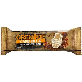 Baton proteic cu aroma de caramel Carb Killa, 60g, Grenade