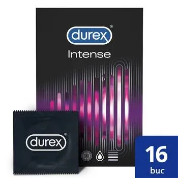 Prezervative Intense Orgasmic, 16 bucati, Durex