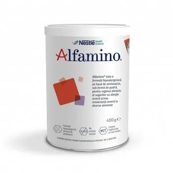 Lapte praf Alfamino, 400g, Nestle