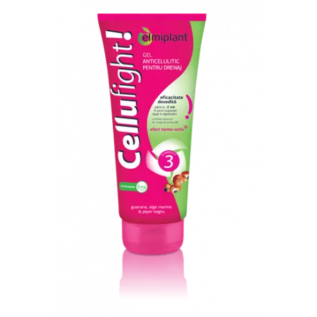 Elmiplant Cellufight Gel Anicelulitic, 200 ml